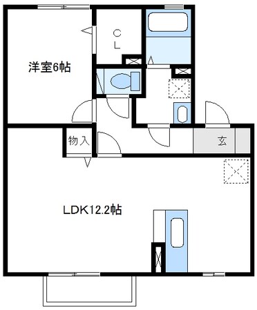 エスペランサの物件間取画像